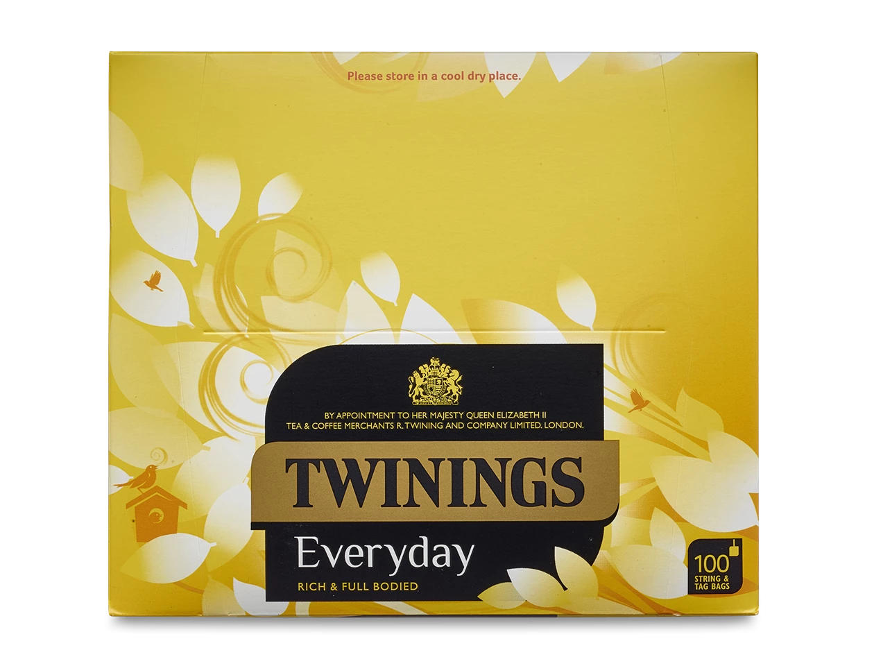 Twinings Everyday String And Tag Tea Bags (6x100x2g) 3 Twinings Everyday String And Tag Tea Bags (6x100x2g)