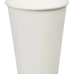 Pennine 12oz White Hot Drink Single Wall Disposable Paper Cups (1000) White Single Wall Cups