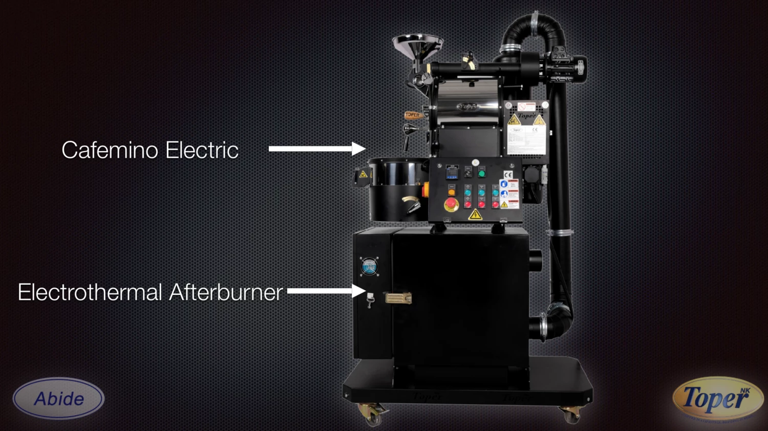 Toper Cafemino 1kg Electric Coffee Roaster With Afterburner 14 Toper Cafemino 1kg Electric Coffee Roaster With Afterburner