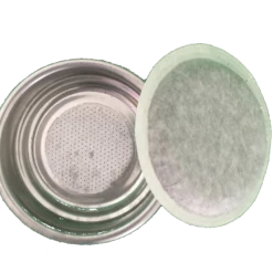 Pennine Double Paper Pod Stainless Steel Filter Pan 58mm Paper Espresso Coffee Pods