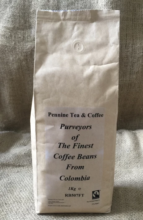 Pennine Fairtrade Colombian Roasted Coffee (1kg) 3 Pennine Fairtrade Colombian Roasted Coffee (1kg)