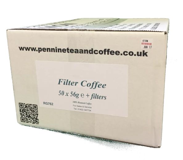 Pennine Swaledale Filter Coffee Sachets (50 X 3pint) 7 Pennine Swaledale Filter Coffee Sachets (50 X 3pint)