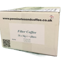 Pennine Fairtrade Colombian Filter Coffee Sachets (50 X 3pint)