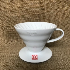 Hario Coffee Dripper V60 Size 02 Ceramic White