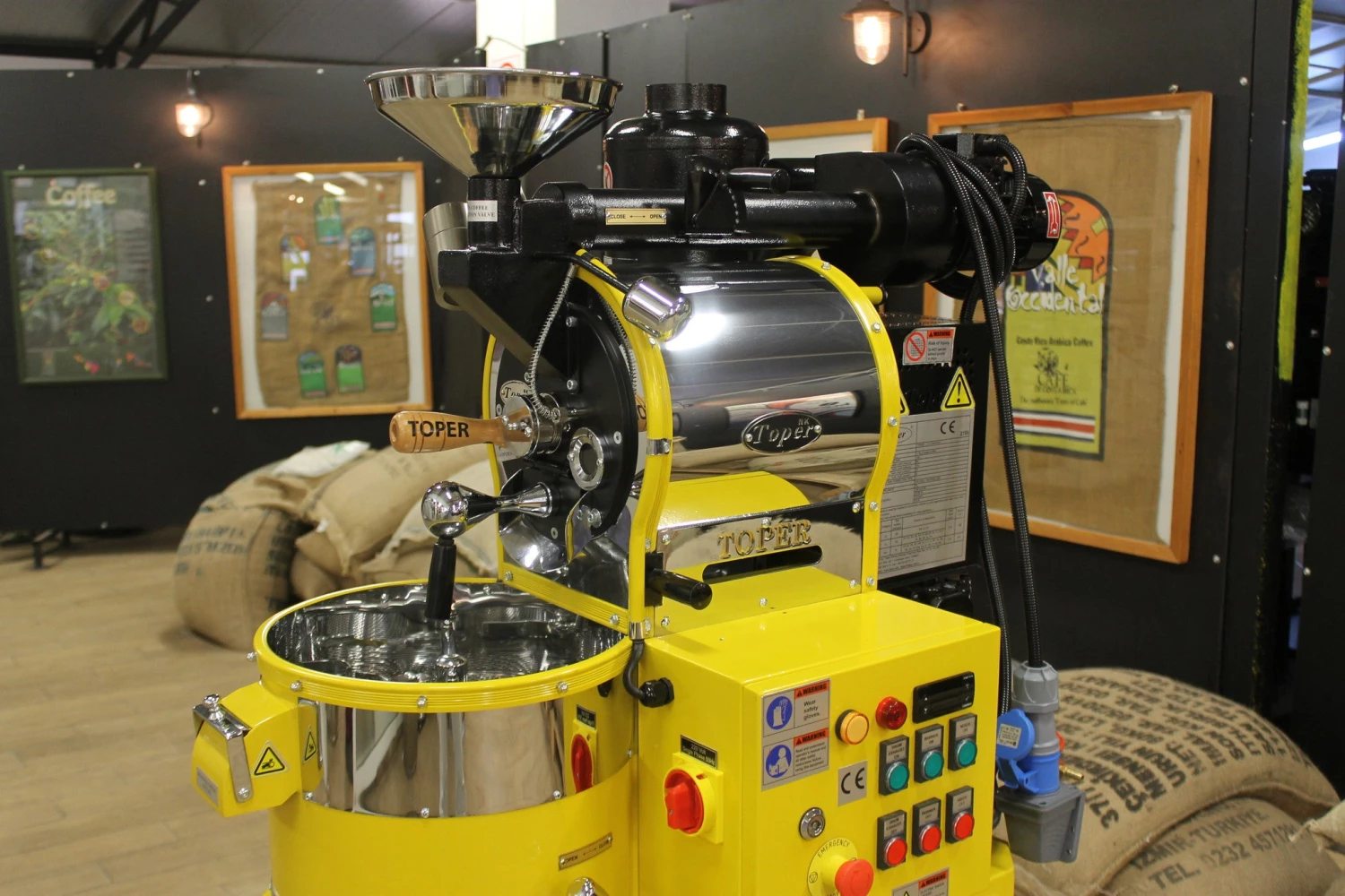 Toper Cafemino 1kg Gas Coffee Roaster 10 Toper Cafemino 1kg Gas Coffee Roaster