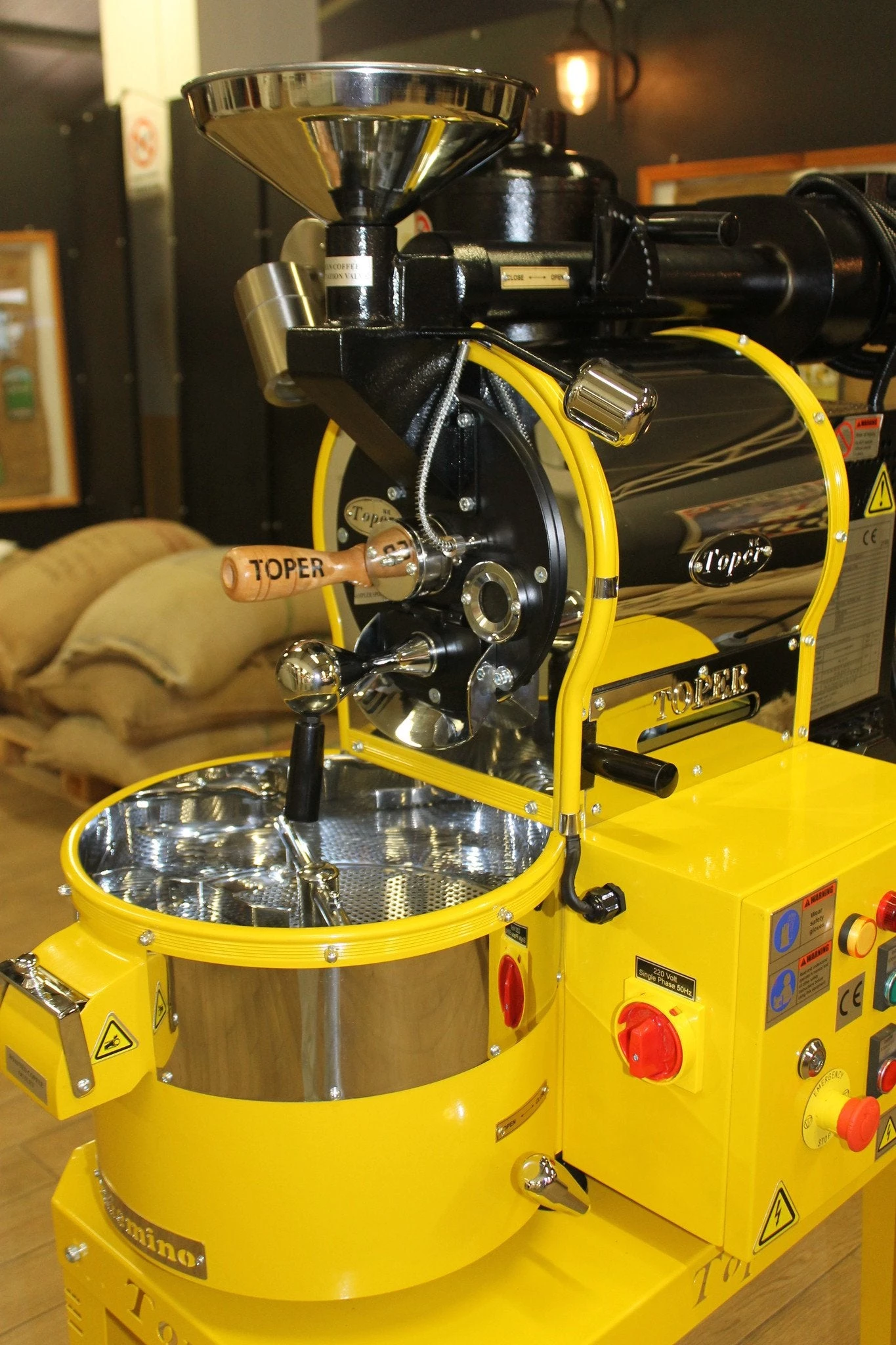 Toper Cafemino 1kg Electric Coffee Roaster With Afterburner 11 Toper Cafemino 1kg Electric Coffee Roaster With Afterburner