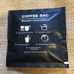 Pennine Tea And Coffee House Blend Coffee Bag - Fairtrade Ground Coffee In A Bag To Brew In The Cup (100x7.5g)