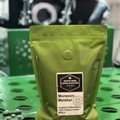 White Rose Coffee Roasters Monsoon Malabar Arabica Roasted Coffee