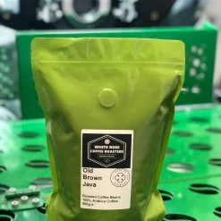White Rose Coffee Roasters Old Brown Java Arabica Roasted Coffee