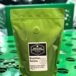 White Rose Coffee Roasters Brazil Santos Arabica Roasted Coffee