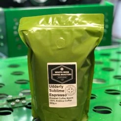 White Rose Coffee Roasters Udderly Sublime Espresso Blend Roasted Coffee