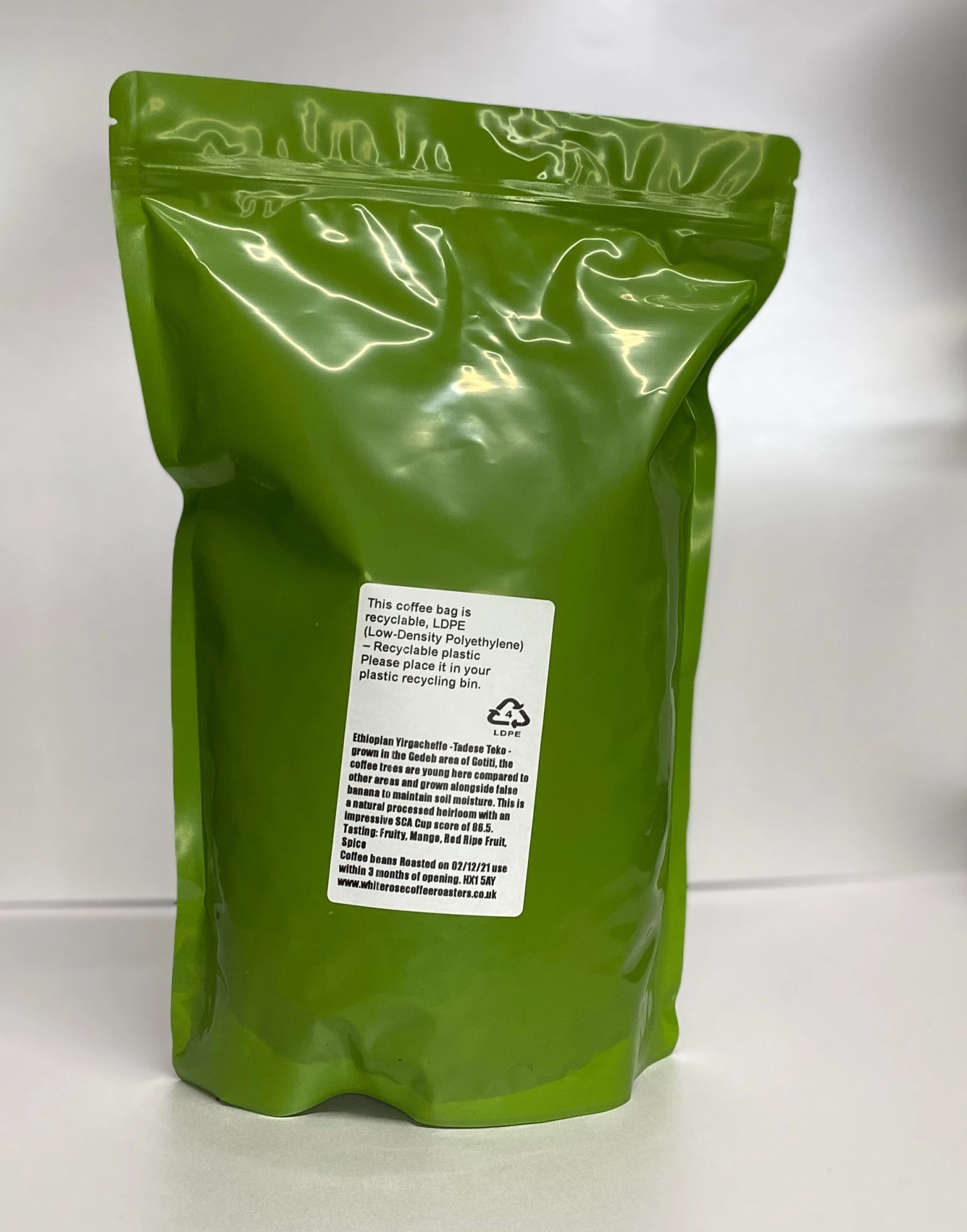 White Rose Coffee Roasters Ethiopian Yirgacheffe Natural Tadese Teko Arabica Roasted Coffee 9 White Rose Coffee Roasters Ethiopian Yirgacheffe Natural Tadese Teko Arabica Roasted Coffee