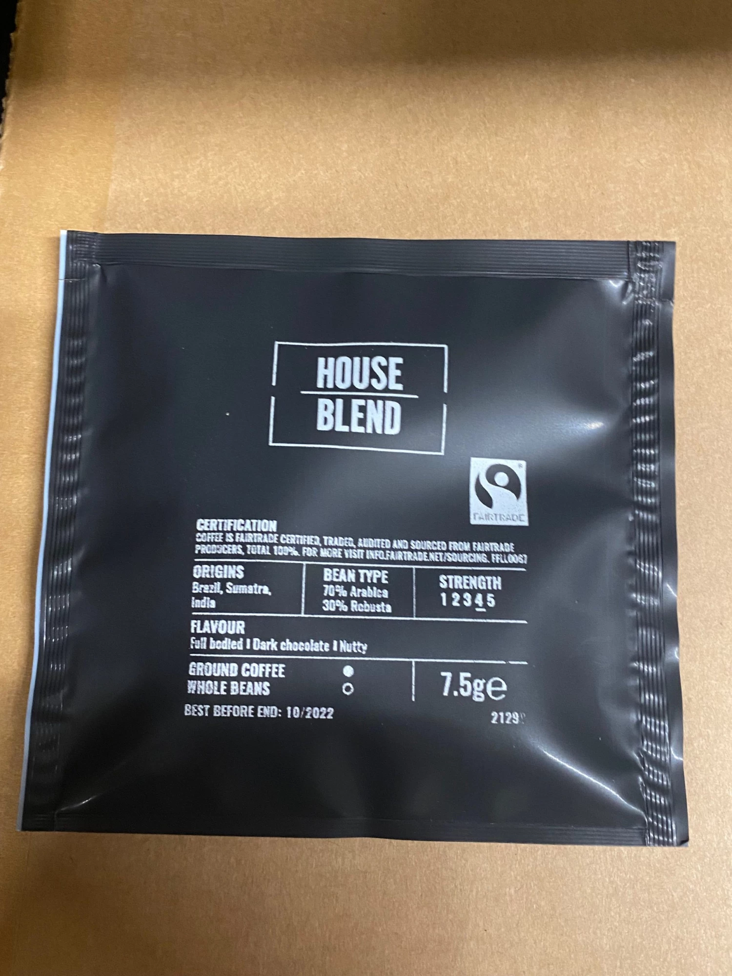 Pennine Tea And Coffee House Blend Coffee Bag - Fairtrade Ground Coffee In A Bag To Brew In The Cup (100x7.5g) 3 Pennine Tea And Coffee House Blend Coffee Bag - Fairtrade Ground Coffee In A Bag To Brew In The Cup (100x7.5g)