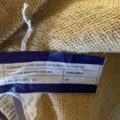 Pennine China Yunnan AA Washed Arabica Green Coffee Beans (1kg)