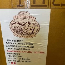 Pennine India Ratnagiri Anaerobic Natural Arabica Green Coffee Beans (1kg)