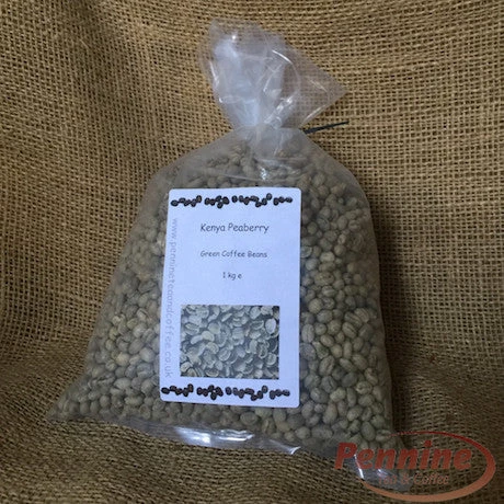 Pennine Kenya Peaberry Washed Arabica Green Coffee Beans (1kg) 6 Pennine Kenya Peaberry Washed Arabica Green Coffee Beans (1kg)