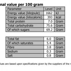Pennine Luxury Fairtrade Hot Chocolate Flavoured Drink Sachets (100x25g) Fairtrade Chocolate Sachets
