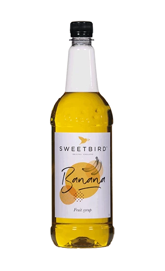 Sweetbird Banana Flavoured Syrup (1 Litre) Sweetbird Flavoured Syrups 3 Sweetbird Banana Flavoured Syrup (1 Litre) Sweetbird Flavoured Syrups