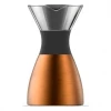 Jaguar Asobu Pour Over Coffee Brewer With Insulated Coffee Flask In Copper