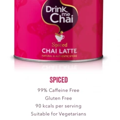 Drink Me Spiced Chai Latte Powder Mix (1kg) 13 Drink Me Spiced Chai Latte Powder Mix (1kg)