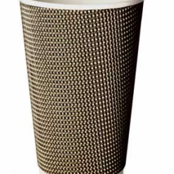 Pennine 16oz VIP Double Wall Grid Design Disposable Cups (1x500) Disposables