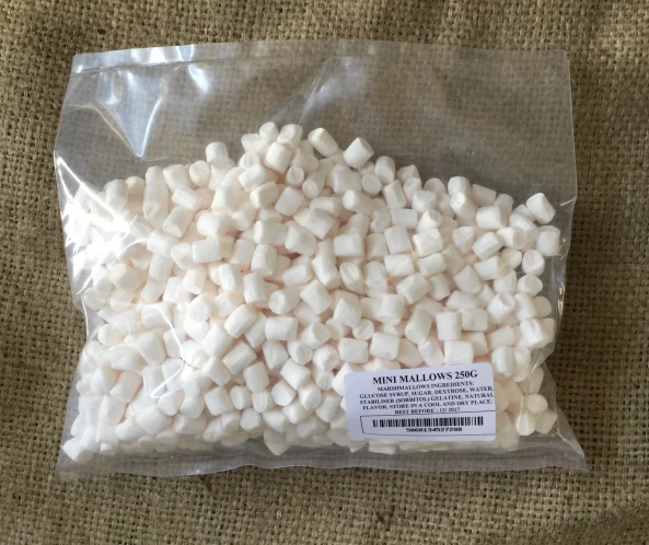 Pennine White Mini Marshmellows Bulk (20x250g) 2 Pennine White Mini Marshmellows Bulk (20x250g)