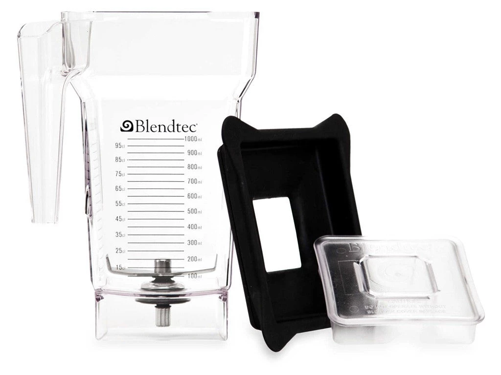 Beyond The Bean Blendtec 4 Sided Blending Jug 1ltr With Gripper Lid 4 Beyond The Bean Blendtec 4 Sided Blending Jug 1ltr With Gripper Lid