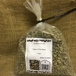 Pennine Colombian Excelso Washed Arabica Green Coffee Beans (1kg)
