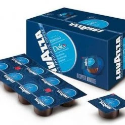 Lavazza Dek Decaffeinated Espresso Grind Coffee Sachets (1x80x7.2g)