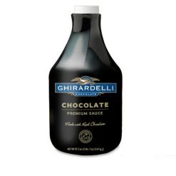 Ghiradelli Chocolate Sauce Ghiradelli Dark Liquid Chocolate Sauce (64floz)