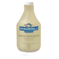 Ghiradelli Chocolate Sauce Ghiradelli White Liquid Chocolate Sauce (64floz)