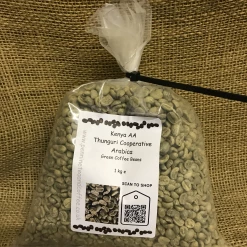 Pennine Kenya AA Acacias Arabica Washed Green Coffee Beans (1kg)