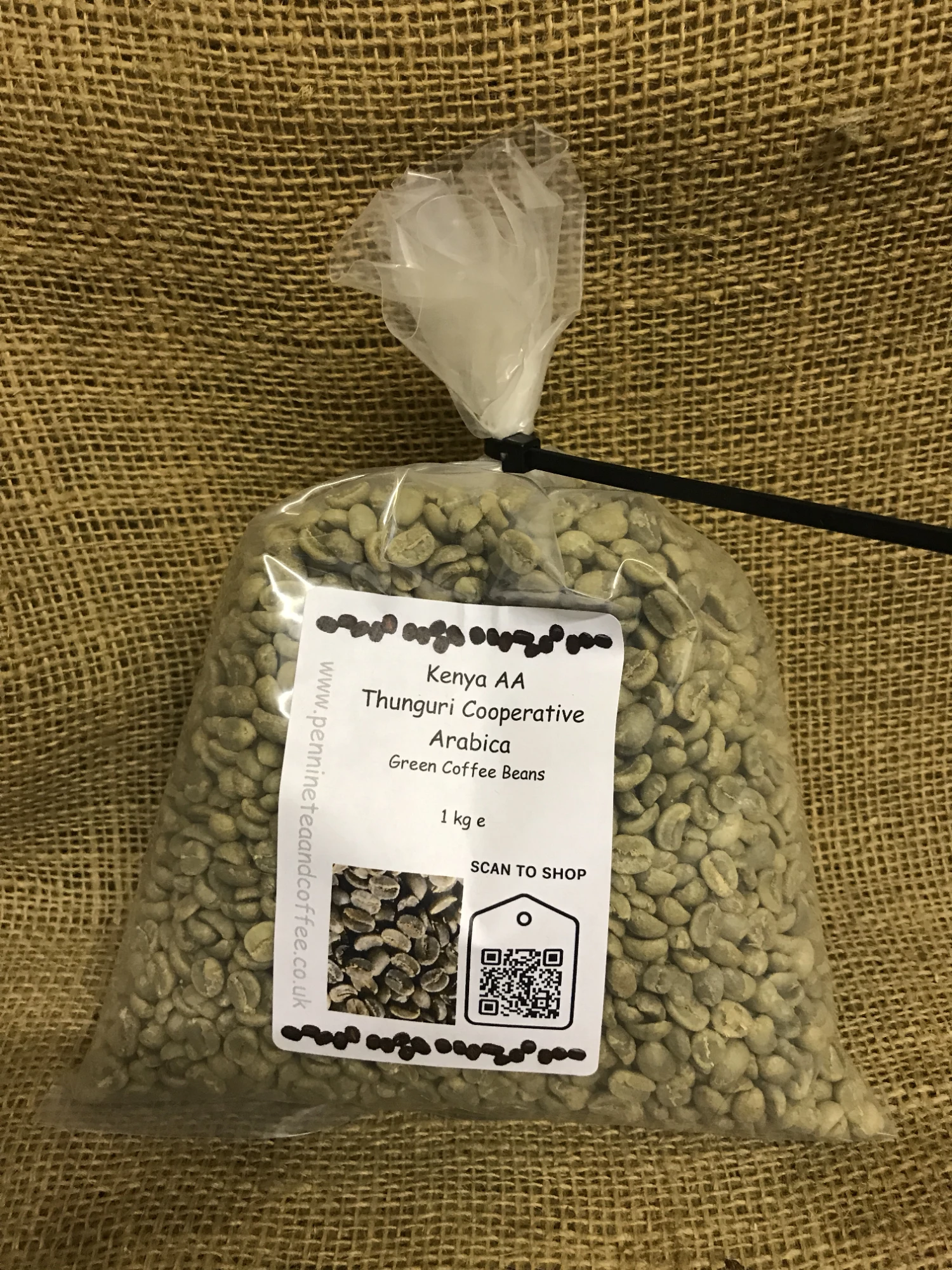 Pennine Kenya AA Acacias Arabica Washed Green Coffee Beans (1kg) 4 Pennine Kenya AA Acacias Arabica Washed Green Coffee Beans (1kg)
