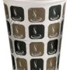 Pennine Mocha Print Take Out Cups 12oz Mocha Print Single Wall Hot Drink Disposable Cups (1000)