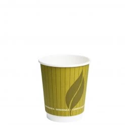 Celebration Biodegradeable And Compostable Hot Drink Cups Biodegradable And Compostable 8oz Double Wall Hot Drink Take Out Cups (500)