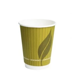 Celebration Biodegradeable And Compostable 12oz Double Wall Hot Drink Take Out Cups (500)