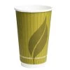 Celebration Biodegradable And Compostable 16oz Double Wall Hot Drink Take Out Cups (500) Biodegradeable And Compostable Hot Drink Cups