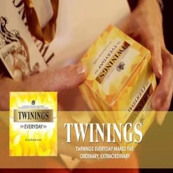 Twinings Everyday String And Tag Tea Bags (6x100x2g) 8 Twinings Everyday String And Tag Tea Bags (6x100x2g)