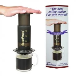 Aerobie Aeropress Plunger Coffee Brewer For Ground Coffee Brewing And Brew Bar